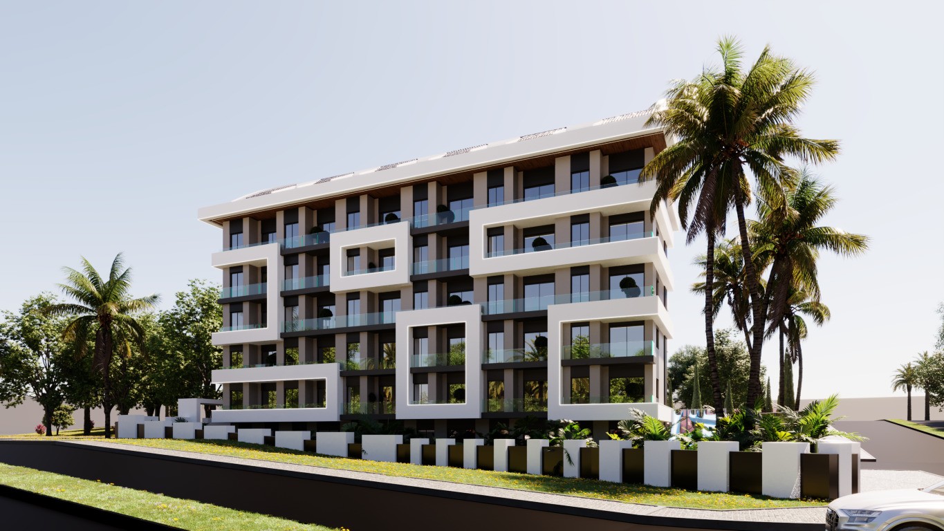 Project of a residential complex under construction in the Avsallar area - Umbrella Group