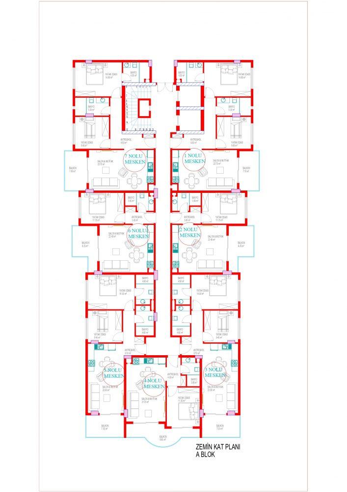New project in classical style with rich infrastructure SİGNATURE in Oba - Umbrella Group - Photo 18