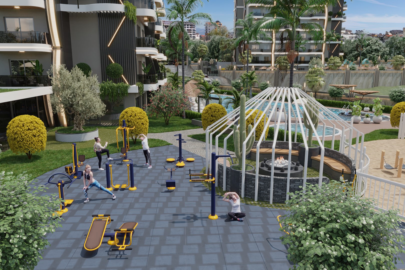 Modern investment project under construction in Avsallar district - Umbrella Group - Photo 21