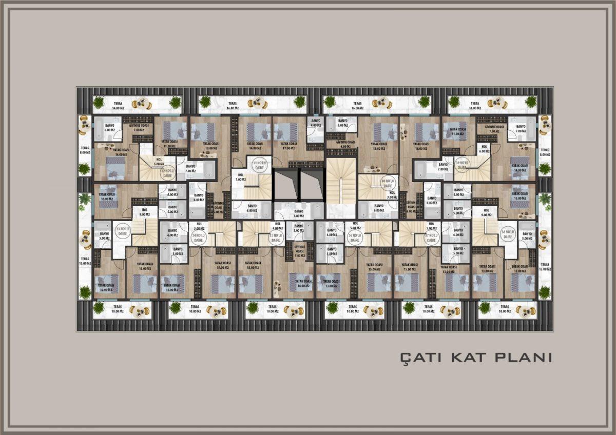 Apartments in the area of Konakly, open for residence 10 minutes from the sea - Umbrella Group - Photo 24