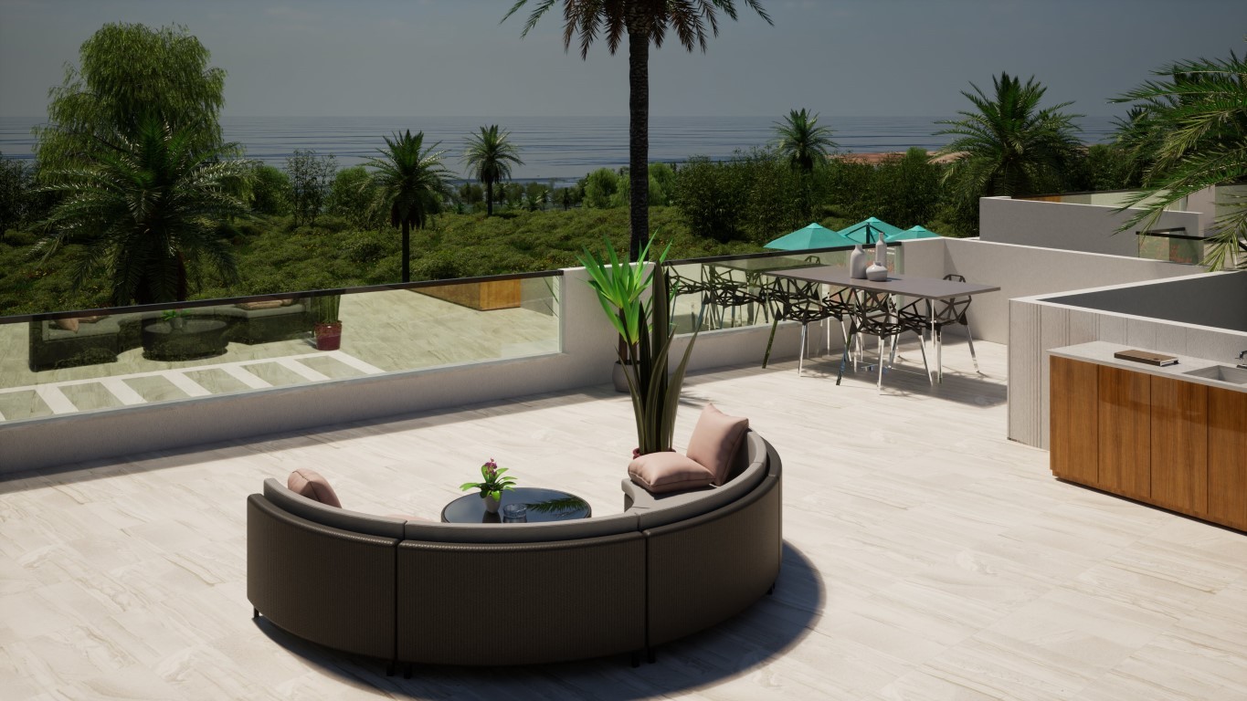 Residential complex with bungalows and penthouses 400 from the sea - Umbrella Group - Photo 13
