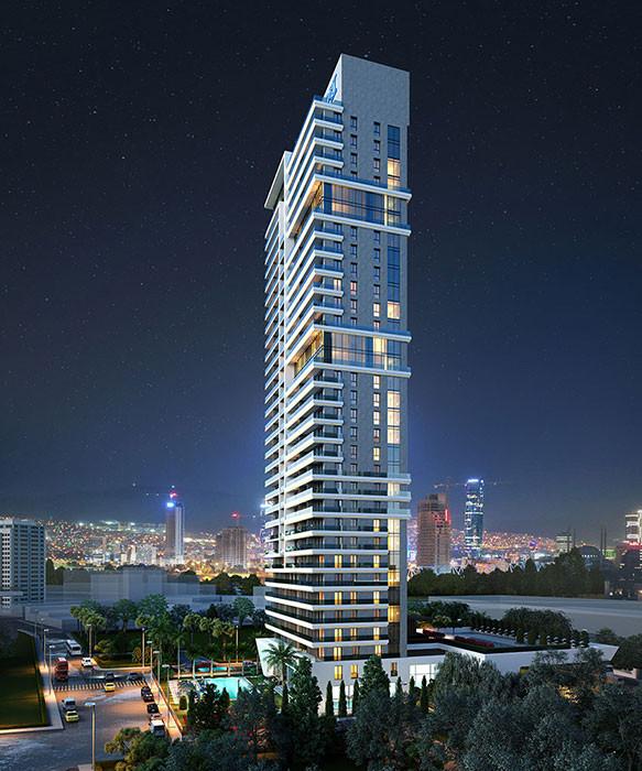 Modern residential complex with varied layouts next to the sea - Umbrella Group