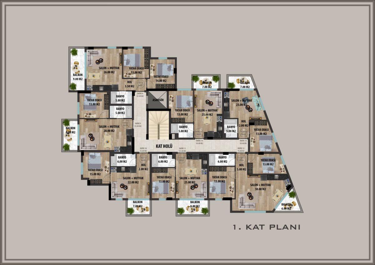 Project of a residential complex overlooking the sea and covered parking - Umbrella Group - Photo 11