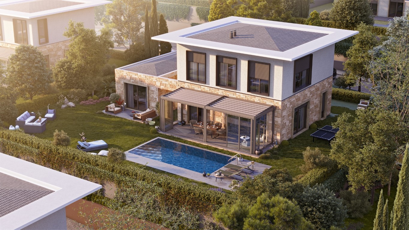 New project villas with private pool in Urla area - Umbrella Group - Photo 25