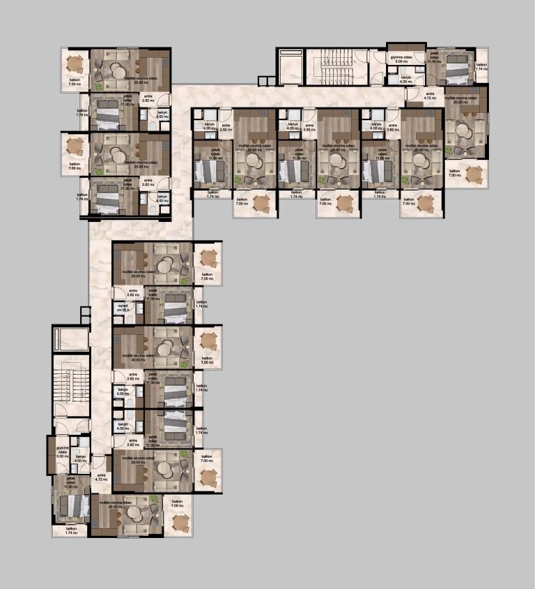 Modern project with spacious two bedroom apartments (500 m to the beach) - Umbrella Group - Photo 6