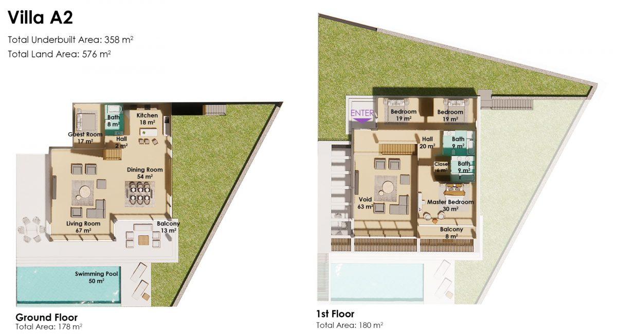 Spacious bright villas with beautiful sea and beach views of Cleopatra - Umbrella Group - Photo 19