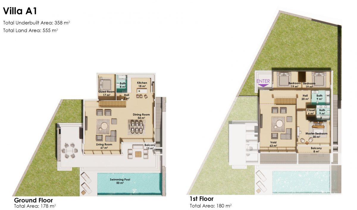 Spacious bright villas with beautiful sea and beach views of Cleopatra - Umbrella Group - Photo 18