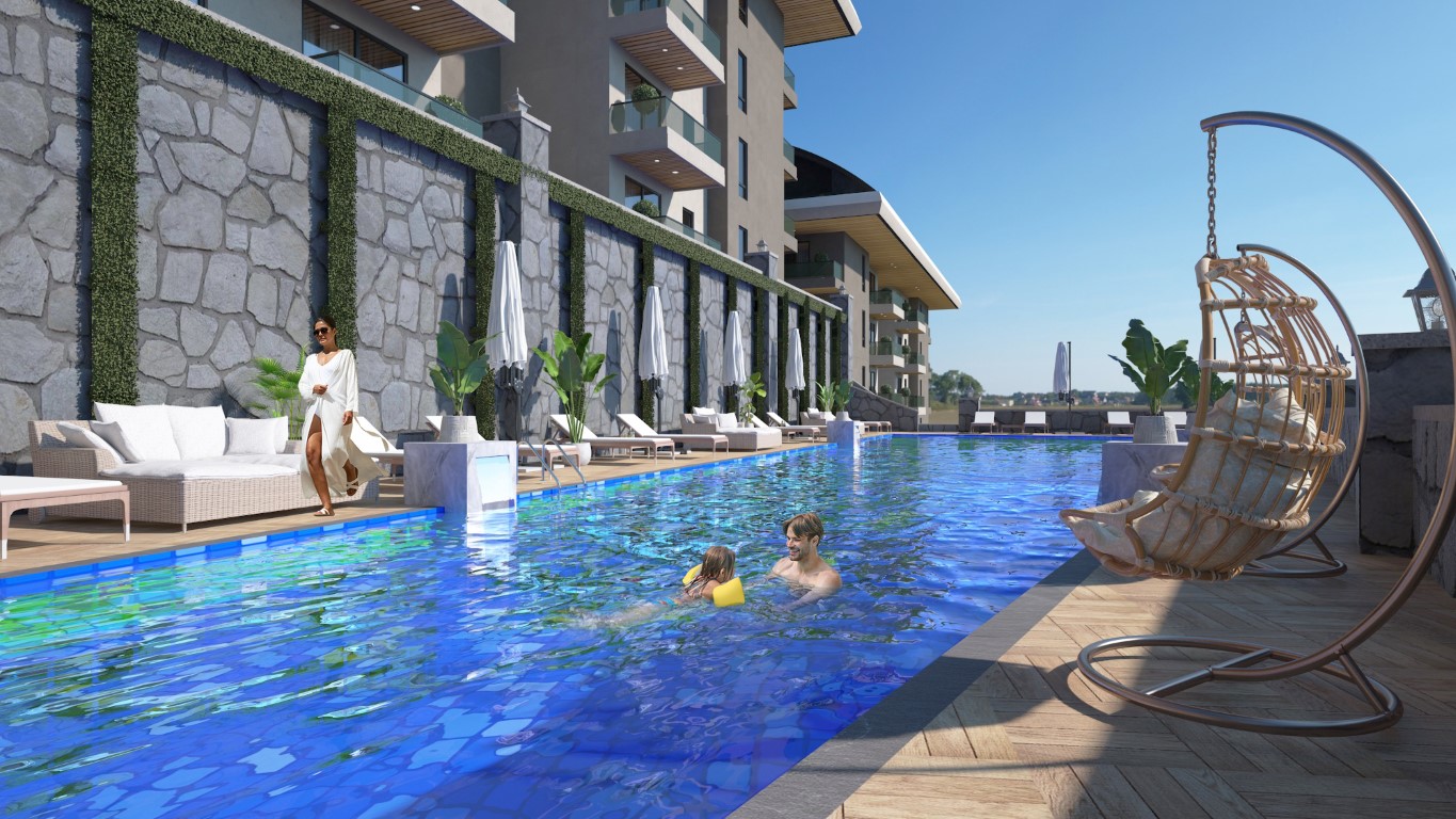 Apartments in the area of Konakly, open for residence 10 minutes from the sea - Umbrella Group - Photo 14