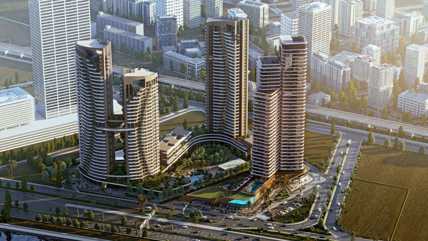 Luxury modern residential complex in the Bornova area - Umbrella Group