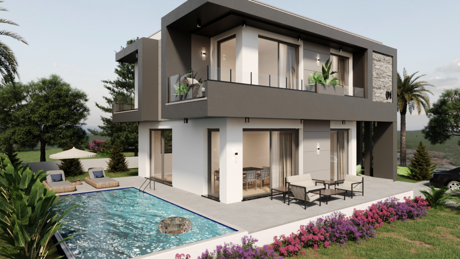 Complex of villas under construction with private pool - Umbrella Group - Photo 17