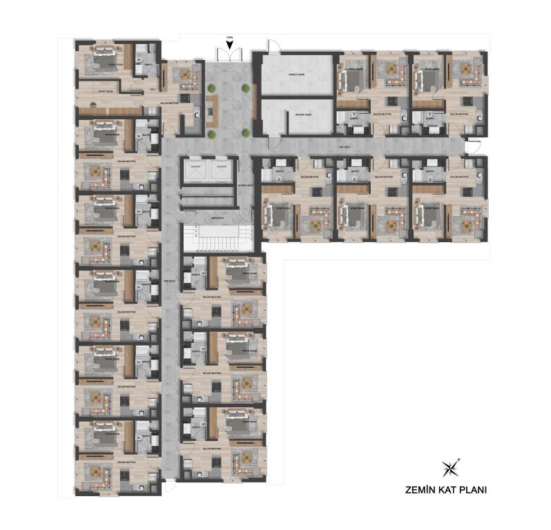 Project of a residential complex under construction in the Avsallar area - Umbrella Group - Photo 10