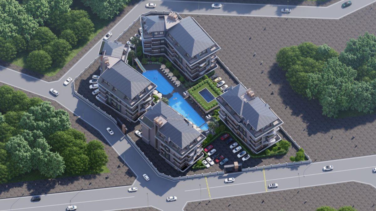 Modern residential complex under construction in Oba district - Umbrella Group - Photo 15