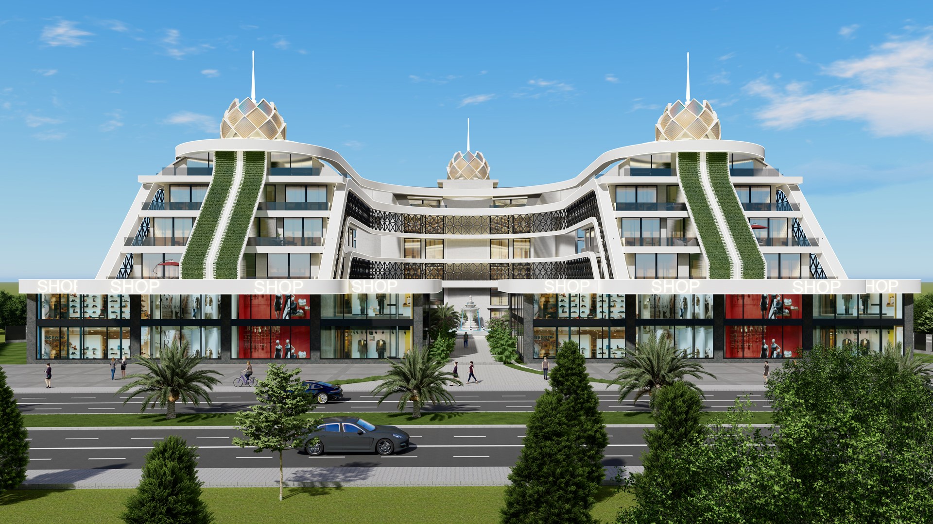 New Business Center Multifunctional Project - Umbrella Group