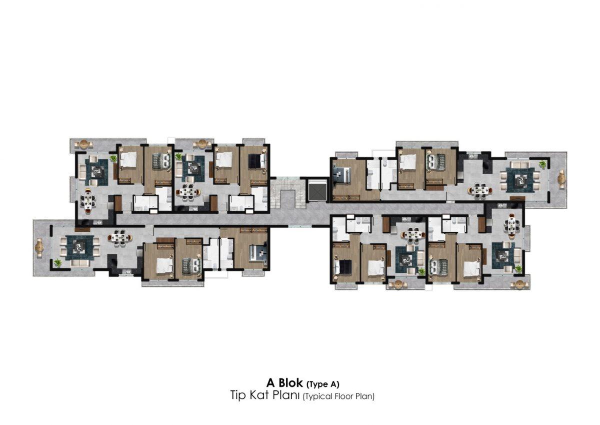 New residential complex in Northern Cyprus with spacious layout - Umbrella Group - Photo 16