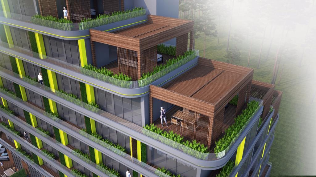Modern style apartment complex with commercial premises in Northern Cyprus - Umbrella Group - Photo 7