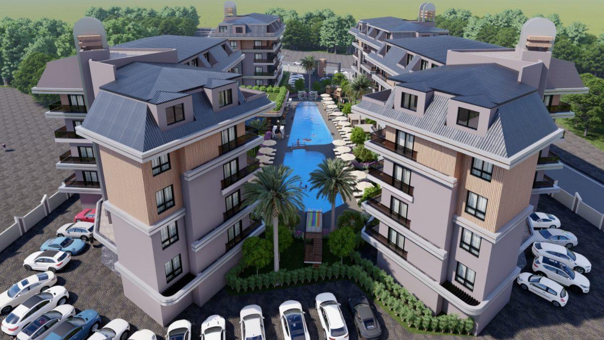 Modern residential complex under construction in Oba district - Umbrella Group - Photo 10