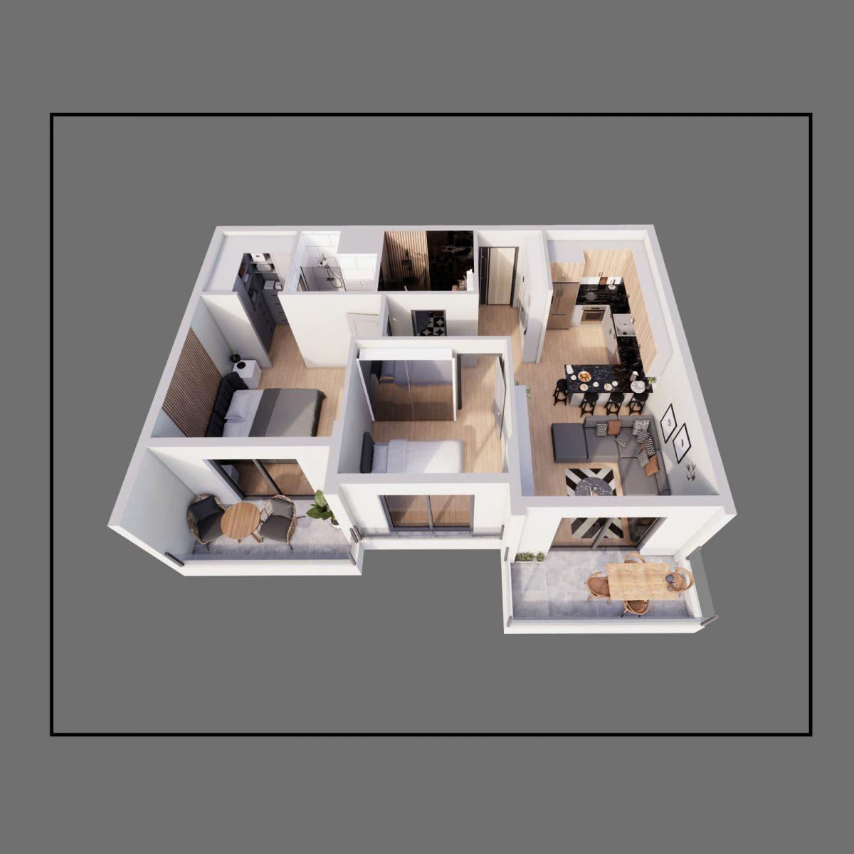 Modern residential complex with sea view in Mersin - Umbrella Group - Photo 9