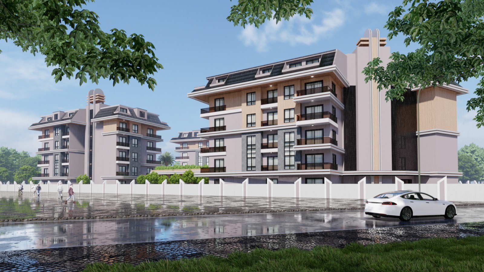 Modern residential complex under construction in Oba district - Umbrella Group - Photo 4