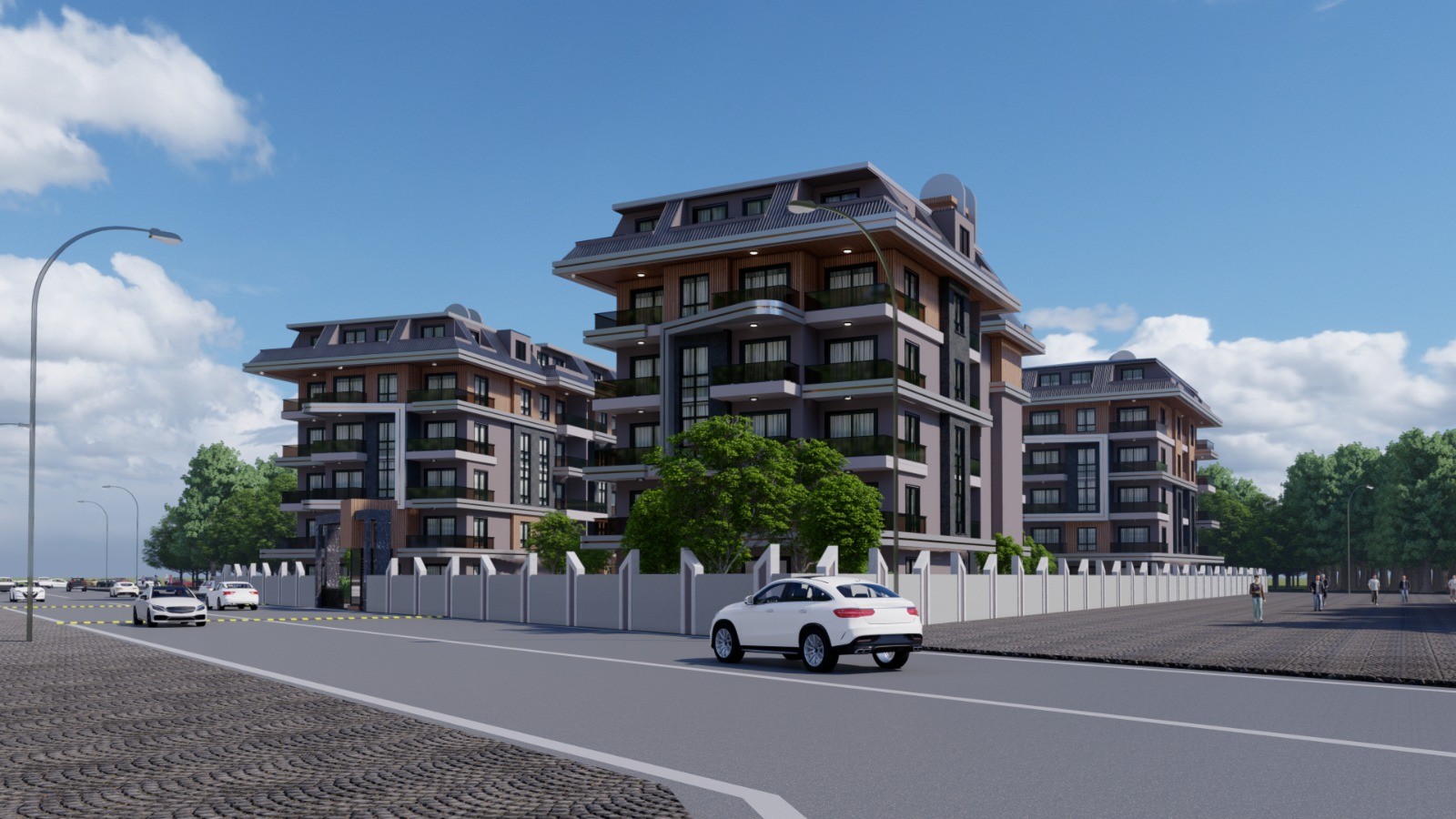 Modern residential complex under construction in Oba district - Umbrella Group - Photo 2
