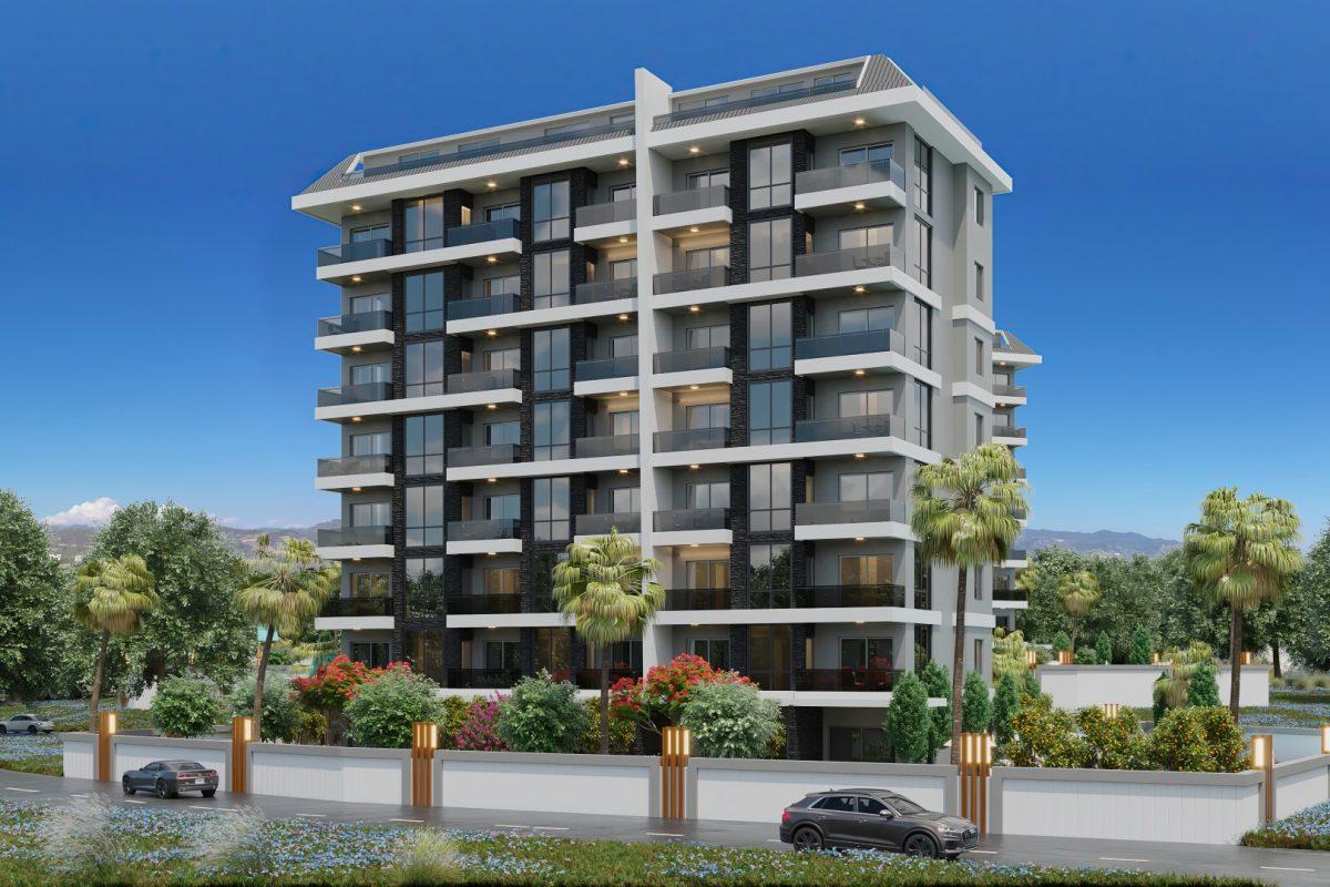 New residential complex in Turkey next to the pine forest in the area of Avsallar, Alanya (Plans 1+1, 2+1, 3+1) - Umbrella Group - Photo 4