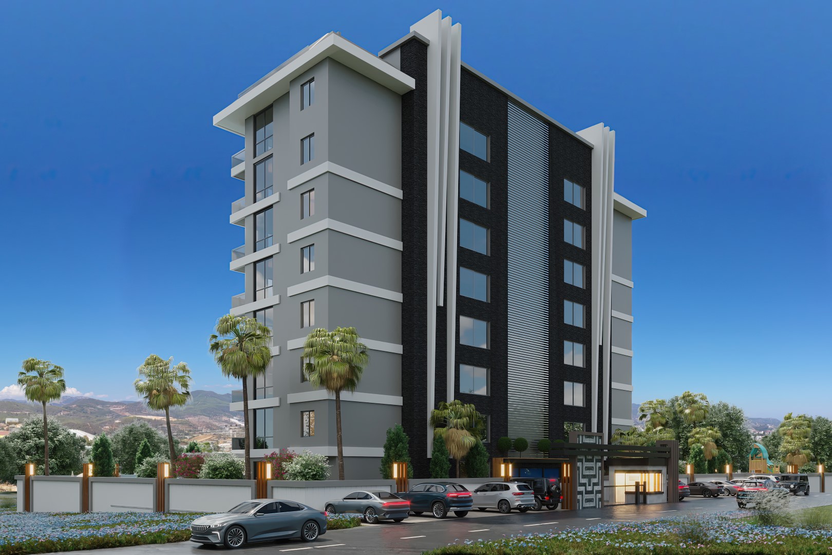 New residential complex in Turkey next to the pine forest in the area of Avsallar, Alanya (Plans 1+1, 2+1, 3+1) - Umbrella Group - Photo 6