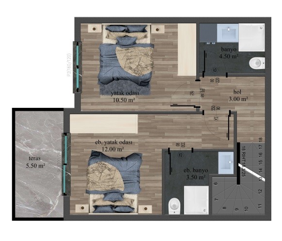 New modern complex with plans 1+1, 2+1 in the Kargyjak area - Umbrella Group - Photo 16