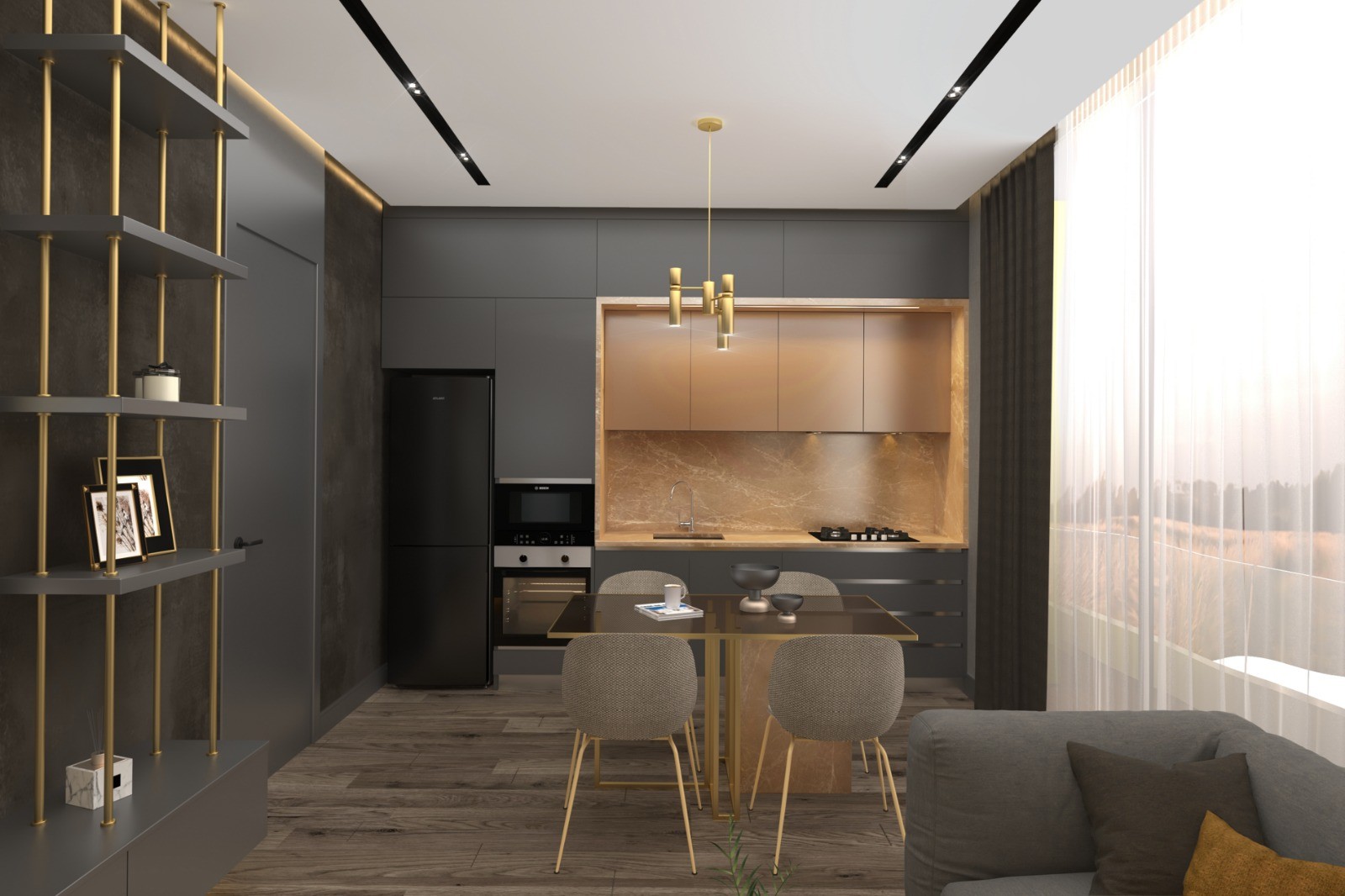 Modern style apartment complex with commercial premises in Northern Cyprus - Umbrella Group - Photo 28