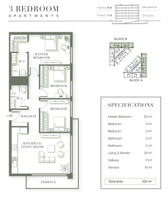 Prestigious residential complex in the center of the town of Girne in Northern Cyprus - Umbrella Group - Photo 21