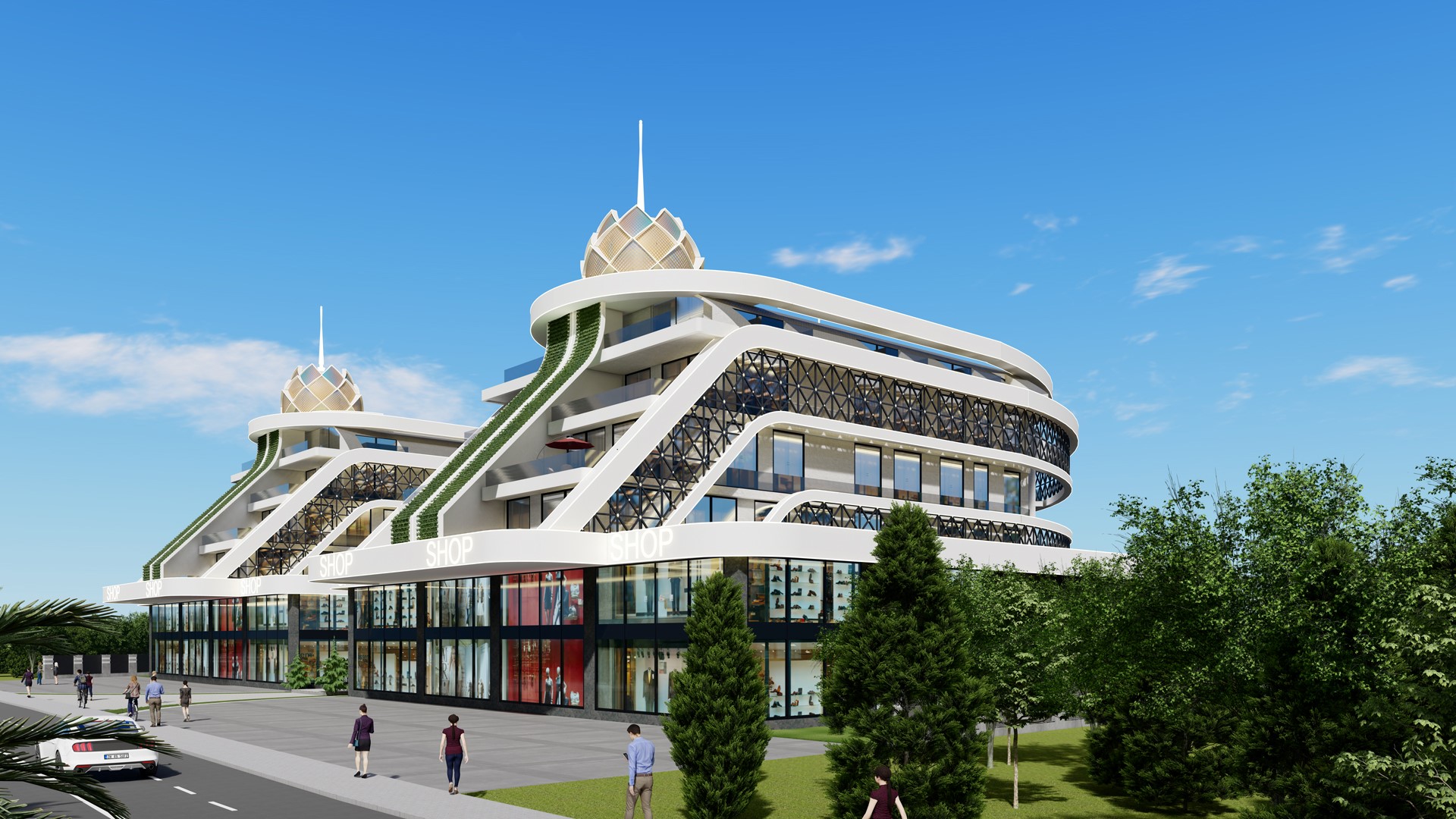New Business Center Multifunctional Project - Umbrella Group - Photo 4