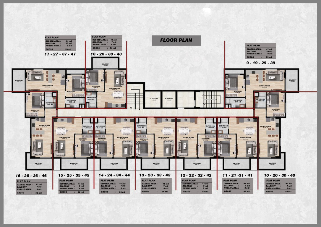 New residential complex in Turkey with landscaped area in Gazipasa (3 km to airport) - Umbrella Group - Photo 25