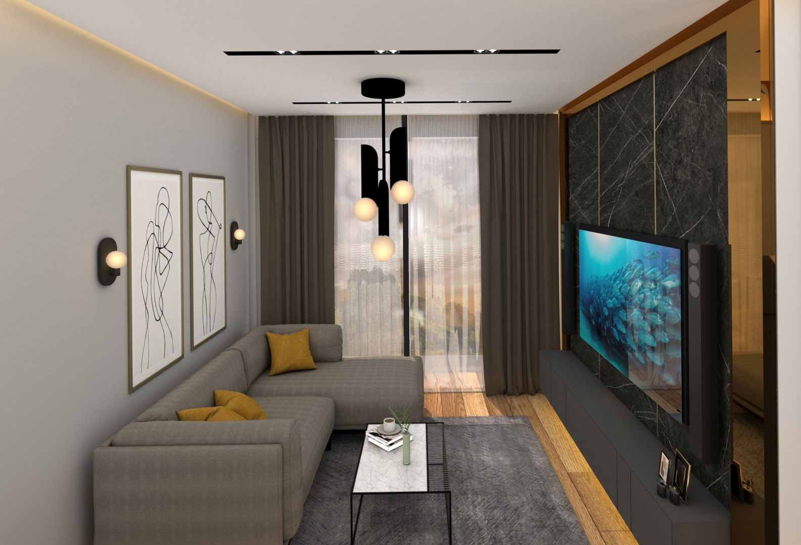 Modern style apartment complex with commercial premises in Northern Cyprus - Umbrella Group - Photo 29