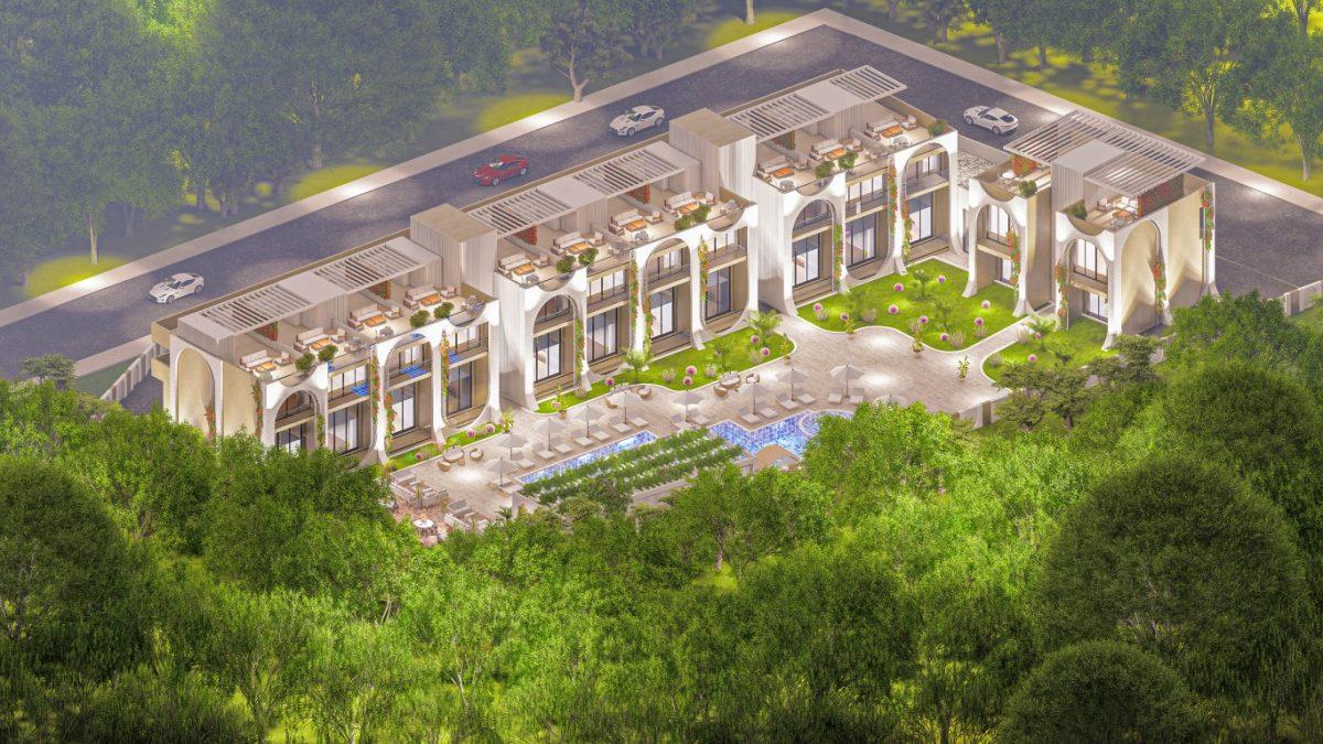 New project with loft apartments near the sea in Girna, Cyprus - Umbrella Group