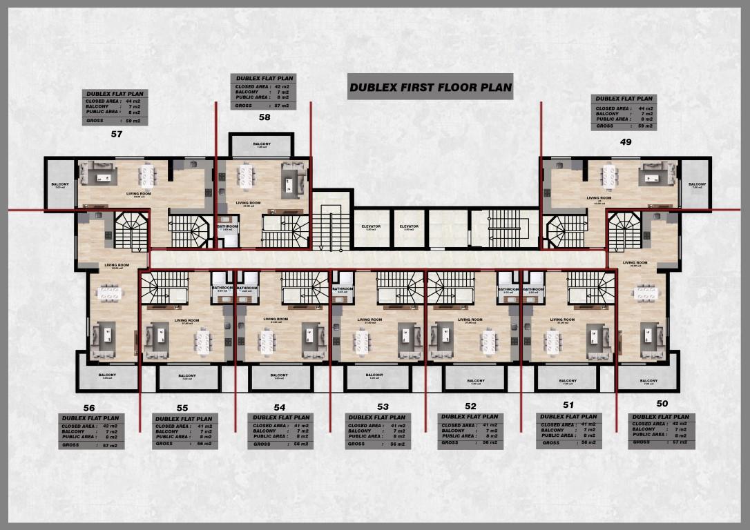 New residential complex in Turkey with landscaped area in Gazipasa (3 km to airport) - Umbrella Group - Photo 26