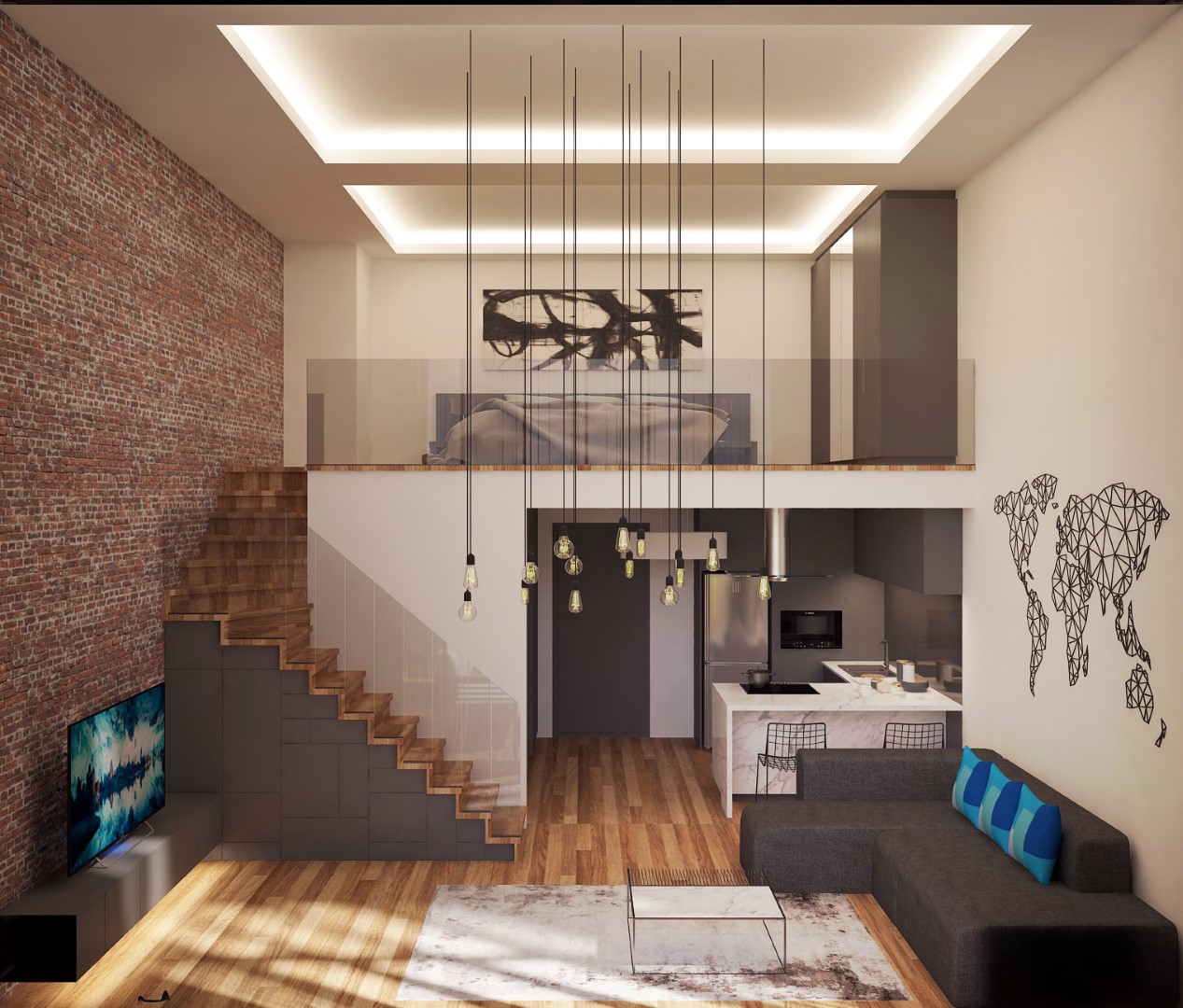 Modern style apartment complex with commercial premises in Northern Cyprus - Umbrella Group - Photo 26