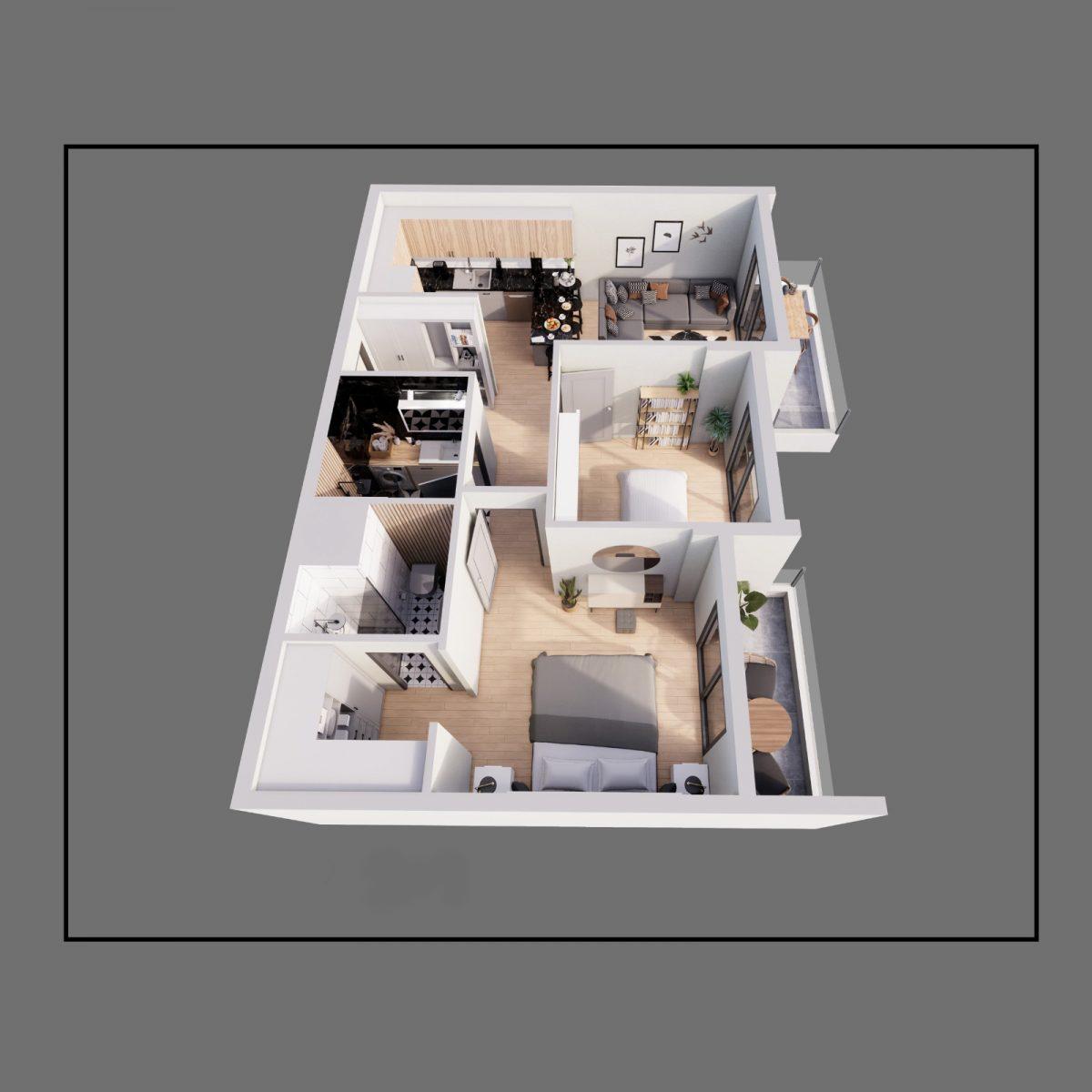 Modern residential complex with sea view in Mersin - Umbrella Group - Photo 10