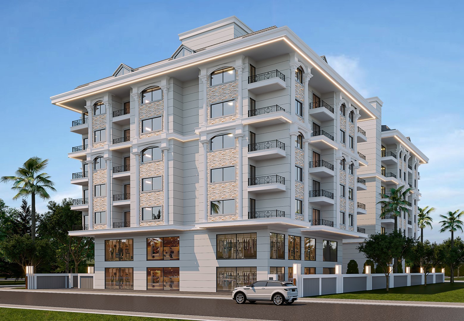 Boutique - complex 100 meters from the beach in the area of Mahmutlar - Umbrella Group - Photo 2