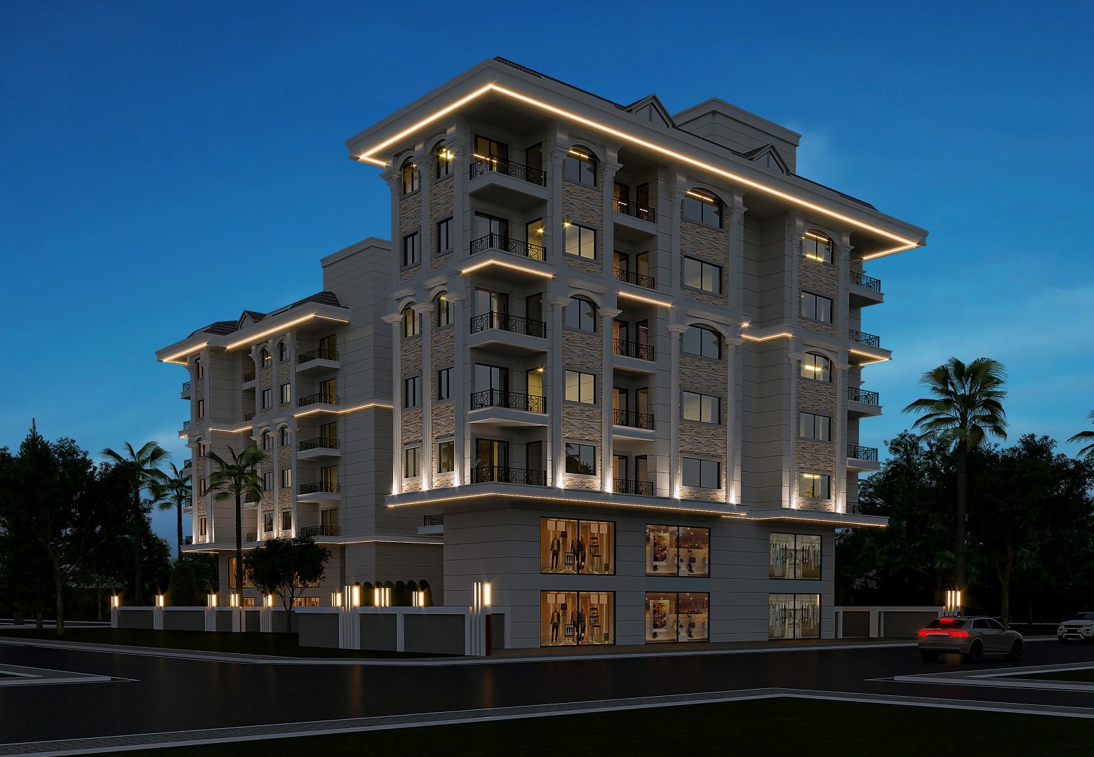 Boutique - complex 100 meters from the beach in the area of Mahmutlar - Umbrella Group - Photo 4