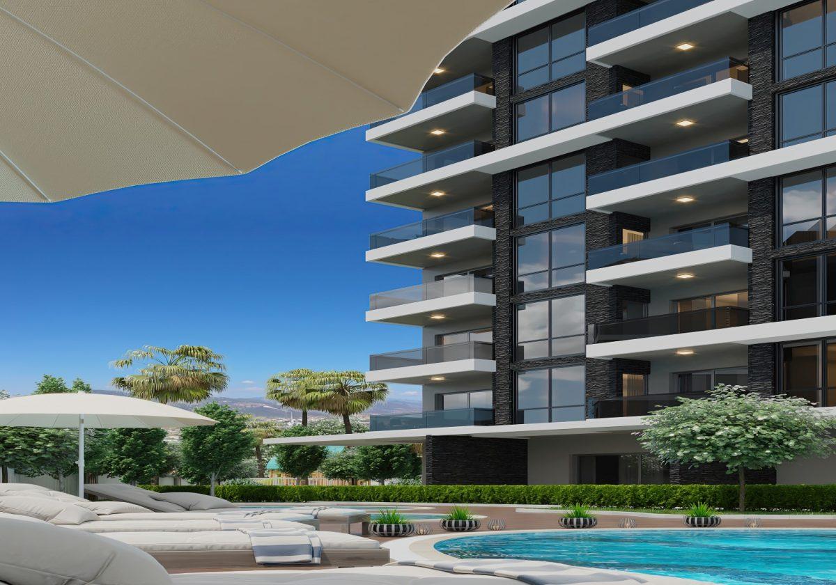 New residential complex in Turkey next to the pine forest in the area of Avsallar, Alanya (Plans 1+1, 2+1, 3+1) - Umbrella Group - Photo 7