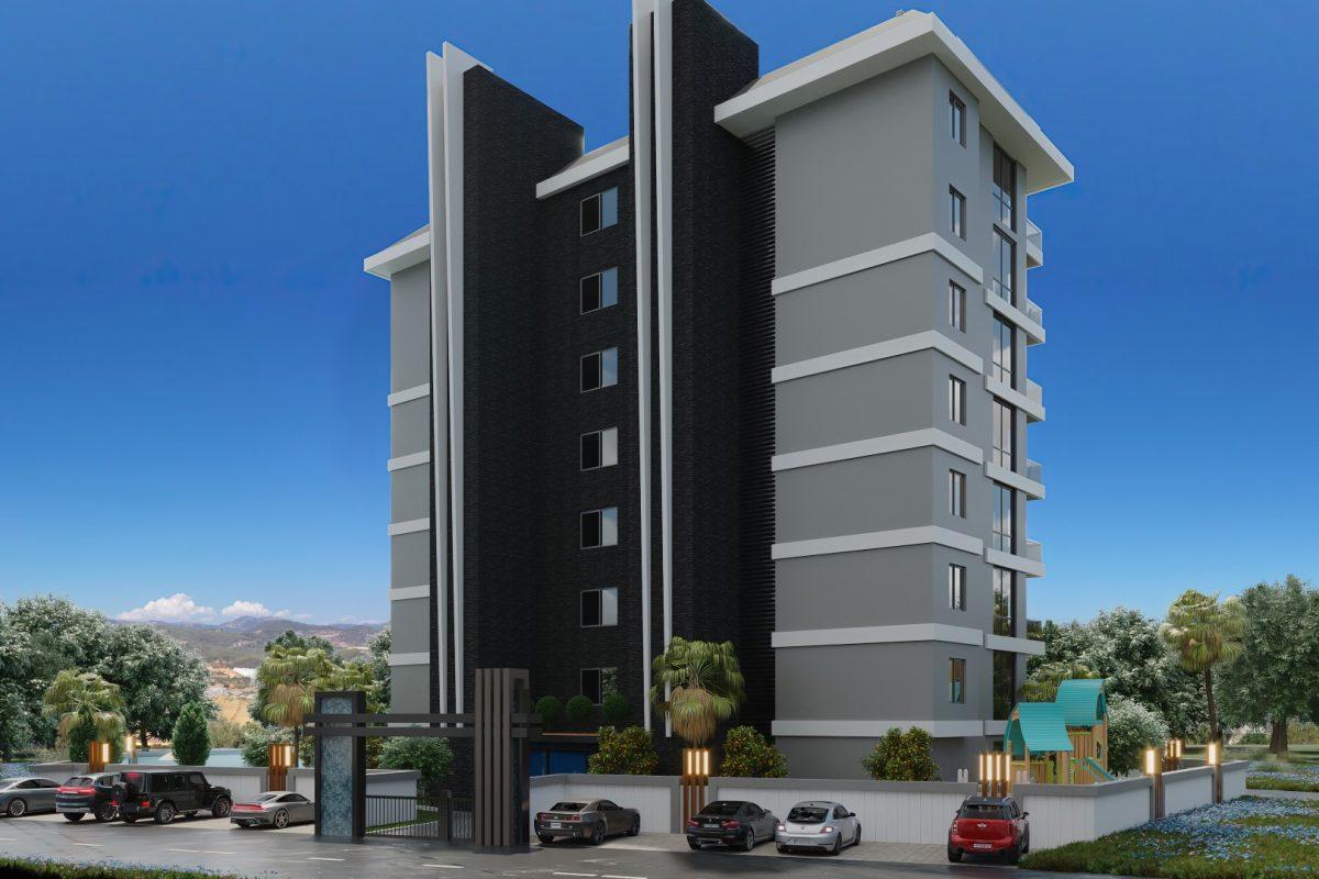 New residential complex in Turkey next to the pine forest in the area of Avsallar, Alanya (Plans 1+1, 2+1, 3+1) - Umbrella Group - Photo 5
