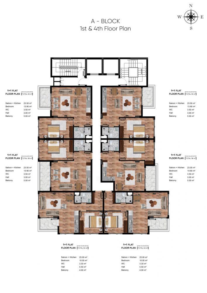 Boutique - complex 100 meters from the beach in the area of Mahmutlar - Umbrella Group - Photo 23
