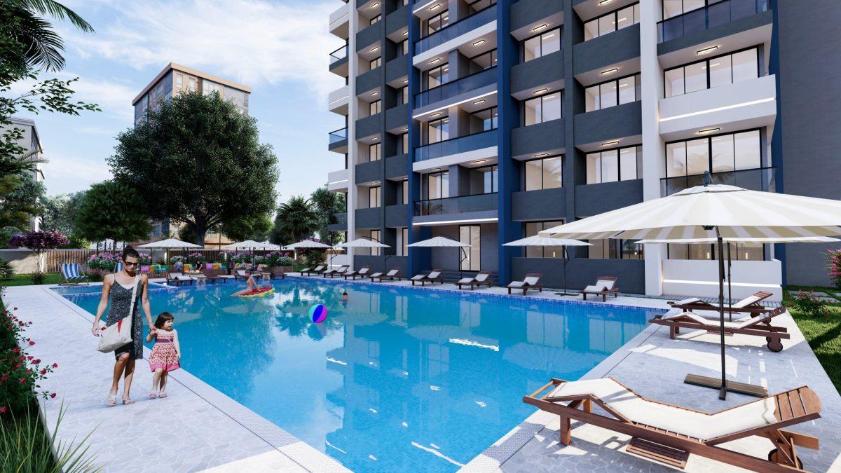 New residential complex with apartments 1+1 in Mersin - Umbrella Group - Photo 3