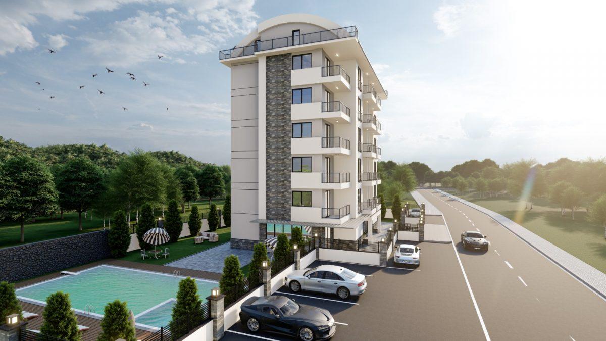 Modern five-storey residential complex in Turkey in the area of Okurdjalar (area 63-180 m²) - Umbrella Group - Photo 4
