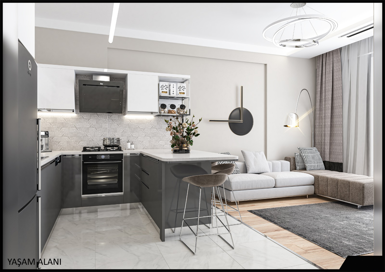 Modern five-storey residential complex in Turkey in the area of Okurdjalar (area 63-180 m²) - Umbrella Group - Photo 14