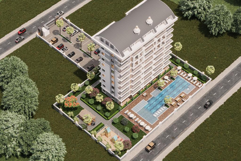 New modern project in Turkey overlooking the Mediterranean Sea, Alanya - Umbrella Group - Photo 12