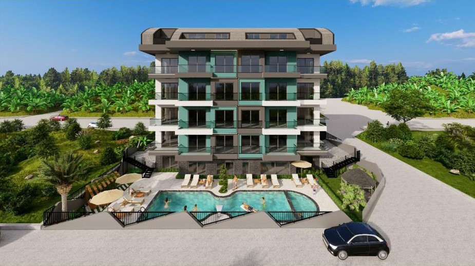New modern project with cozy apartments near Cleopatra beach, 450 m to the center - Umbrella Group