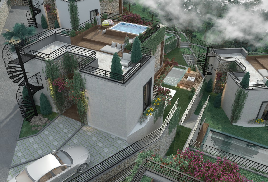 New KARYA project with sea view in Bodrum - Umbrella Group - Photo 12