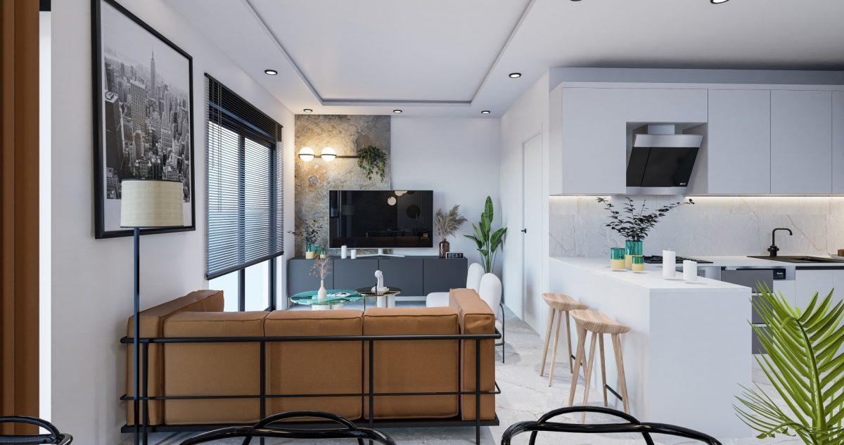 New cozy residential complex in Turkey, 200 meters from the sea in the area of Kestel - Umbrella Group - Photo 21
