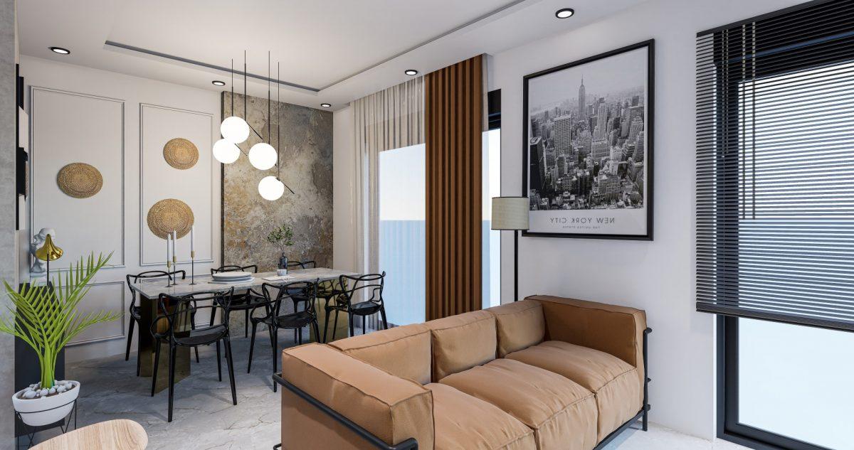 New cozy residential complex in Turkey, 200 meters from the sea in the area of Kestel - Umbrella Group - Photo 22