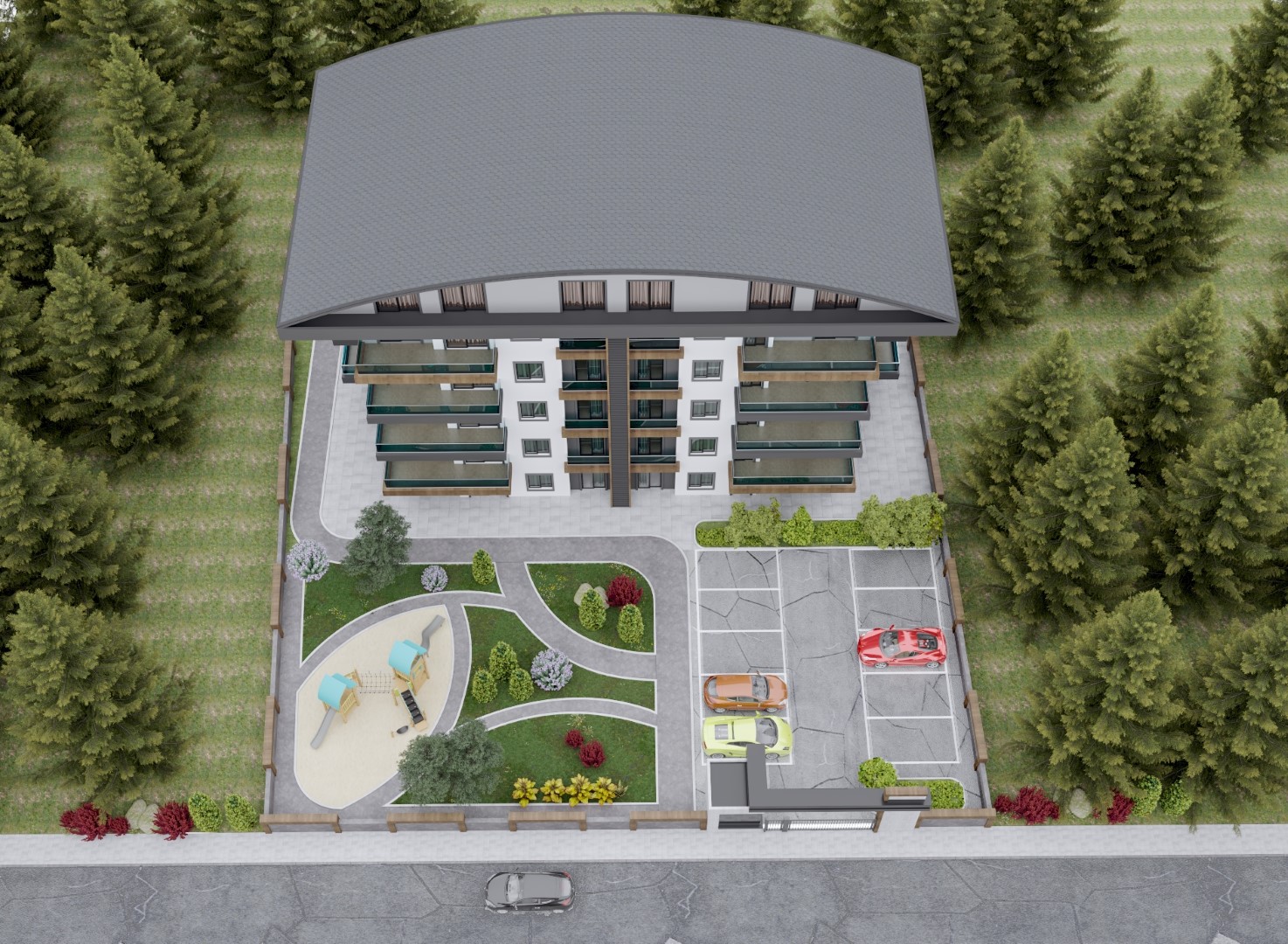 Cozy residential complex with spacious layouts in Turkey, Alanya - Umbrella Group - Photo 10