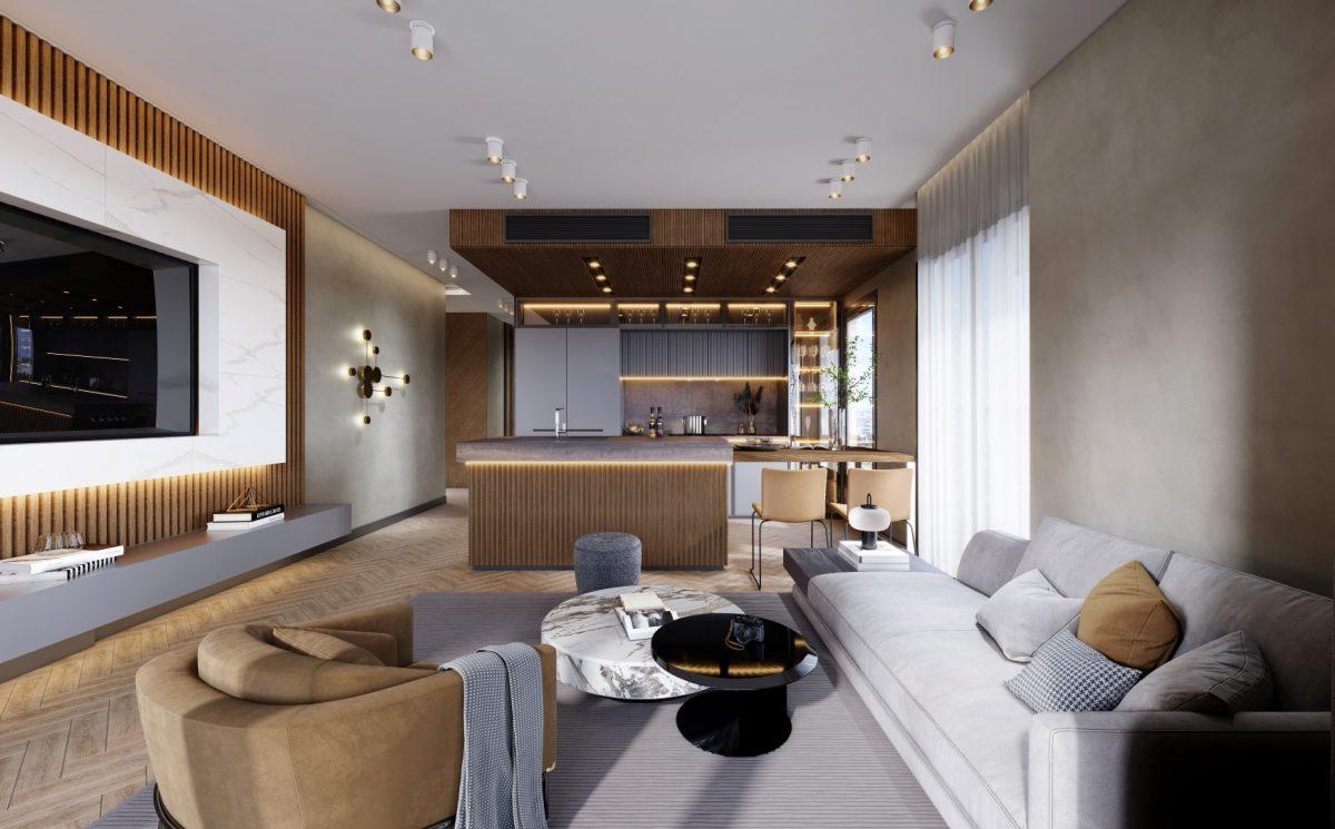 New modern project by the sea in Mersin, 250 m to the beach - Umbrella Group - Photo 34
